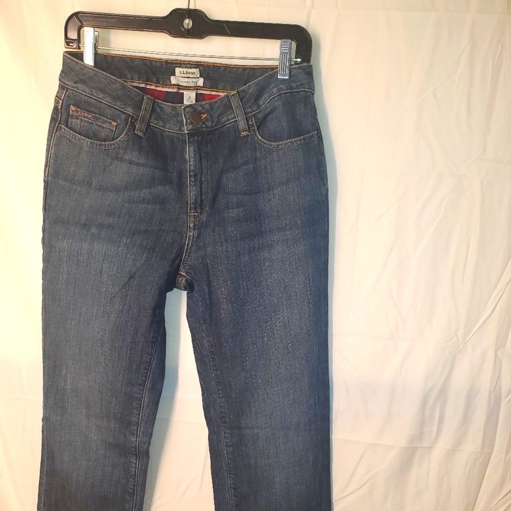 Vintage L.L. Bean women's Flannel lined jeans size 4